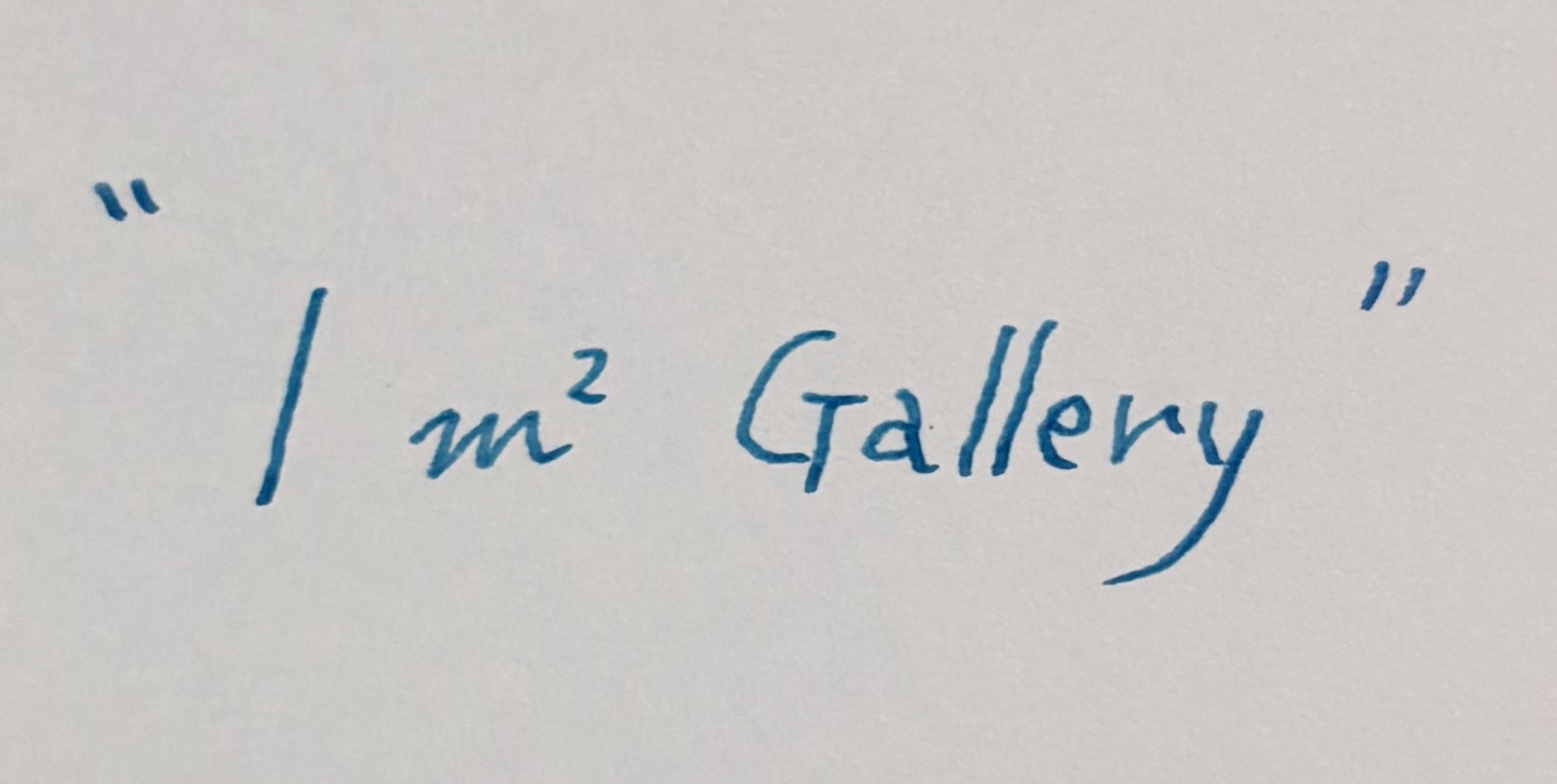 1㎡ Gallery